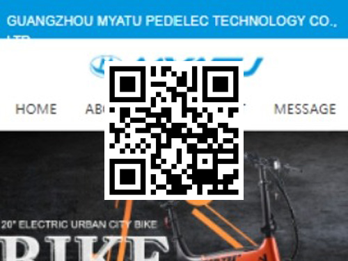 MYATU PEDELEC 扫一扫 手机访问